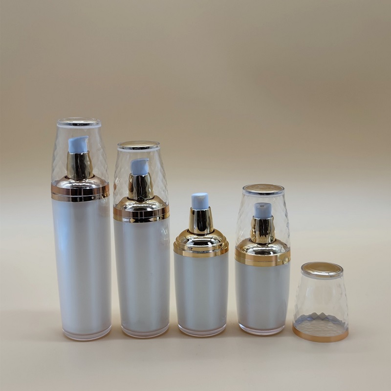 Gel Refill Pack - 120ML kase şekli akrilik pompa şişesi