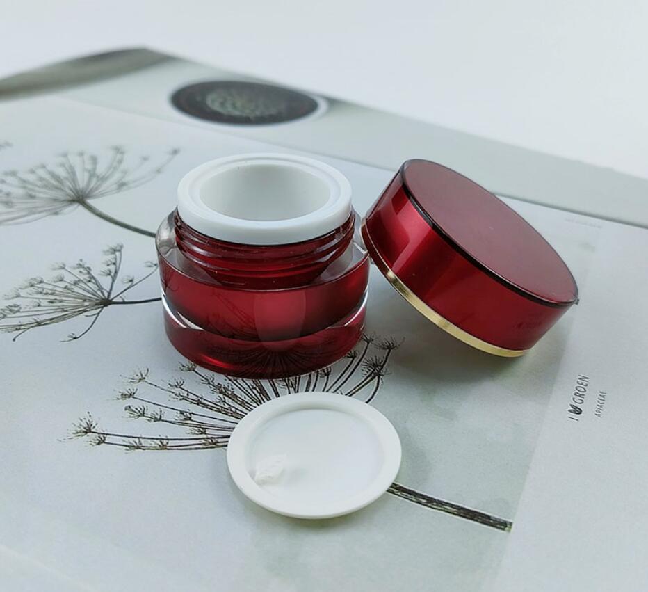 Gel Refill Pack - 5g altın gümüş akrilik kavanoz numune