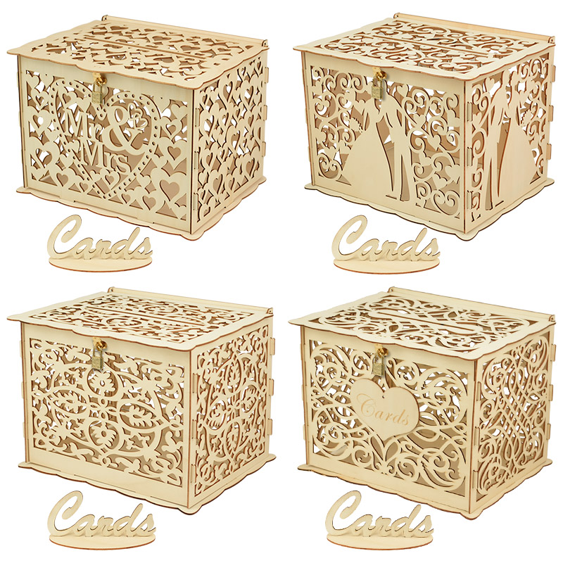 30X24X21 cm DIY Düğün Hediye K - Card Index Box incelemesi ve fiyatı