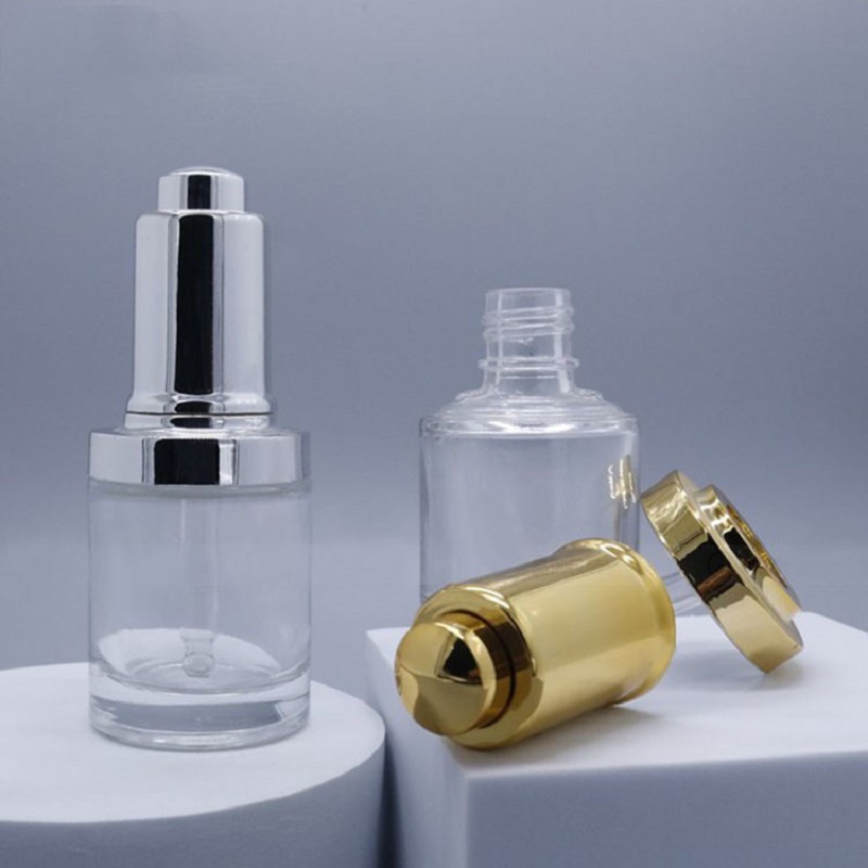 30ML şeffaf cam şişe gümüş/alt - Gel Refill Pack incelemesi ve fiyatı
