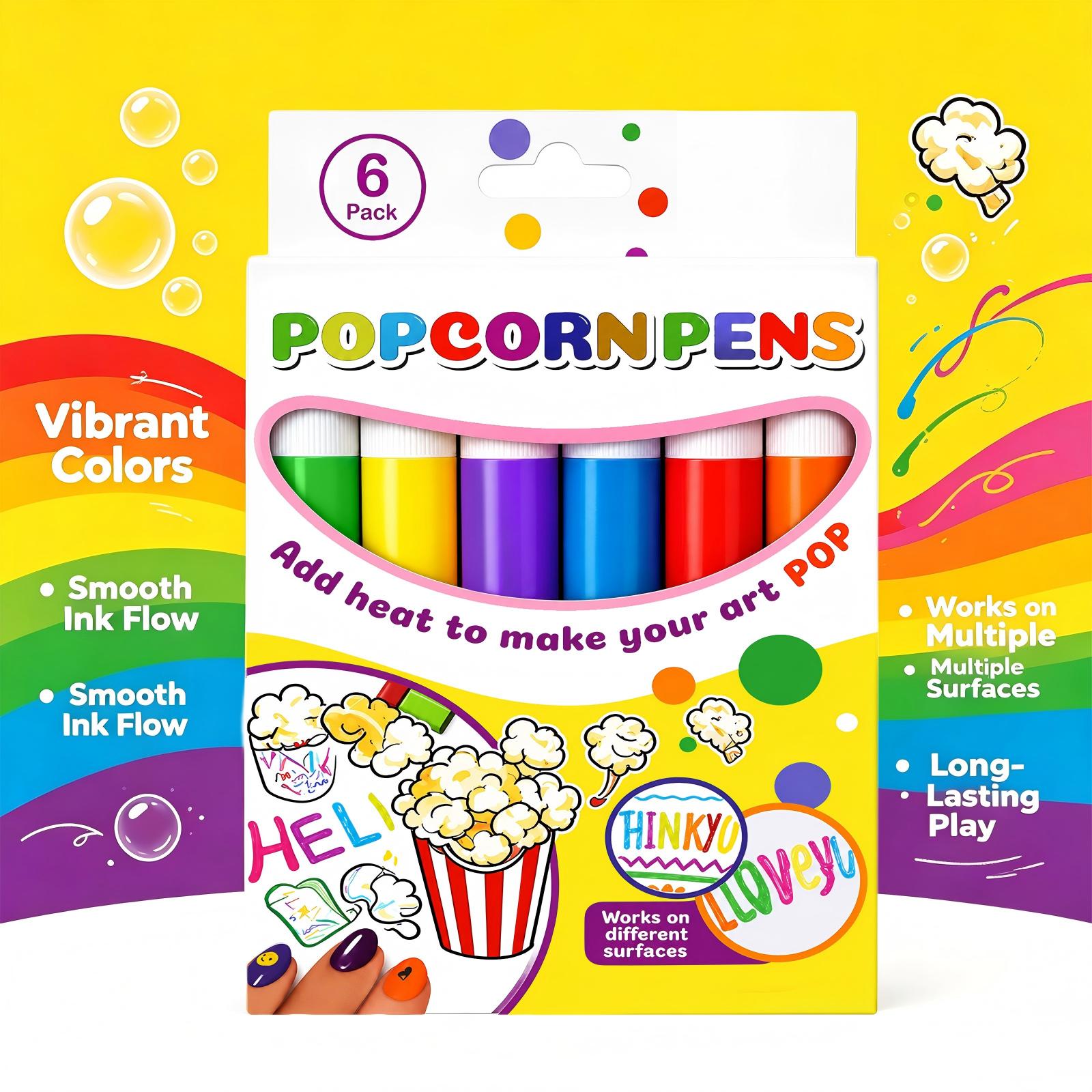 6 Adet Popcorn Kalem, DIY El S - Copic Marker Sketch incelemesi ve fiyatı