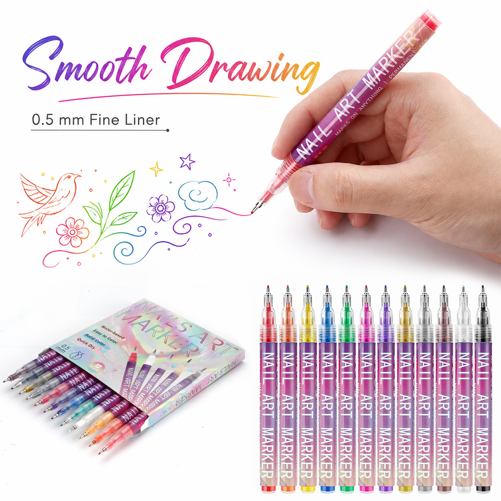 12 adet 0.5mm ince çizgi işare - Copic Marker Sketch incelemesi ve fiyatı